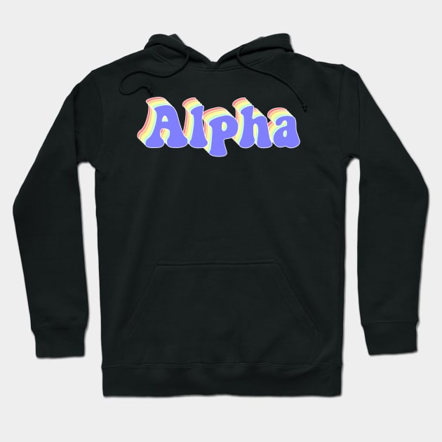 Alpha Hoodie by Rosemogo